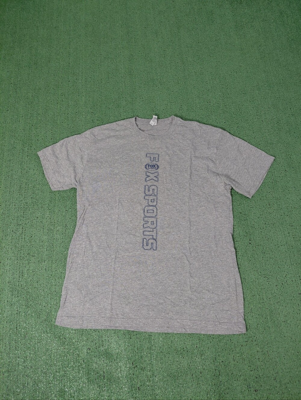 Fox Sports Broadcasting TV Promo Gray T Shirt Sz XL
